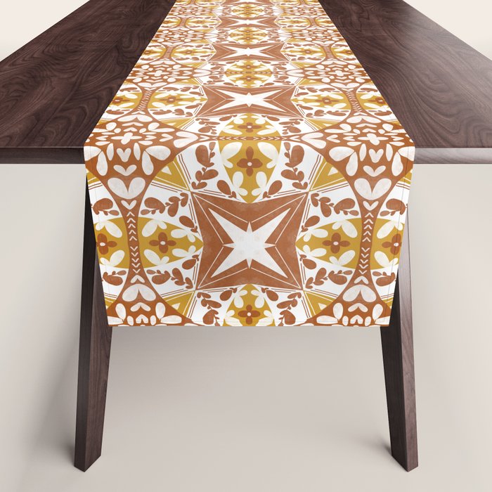 Tile Shapes Nature Charm Table Runner Gallery Image 1