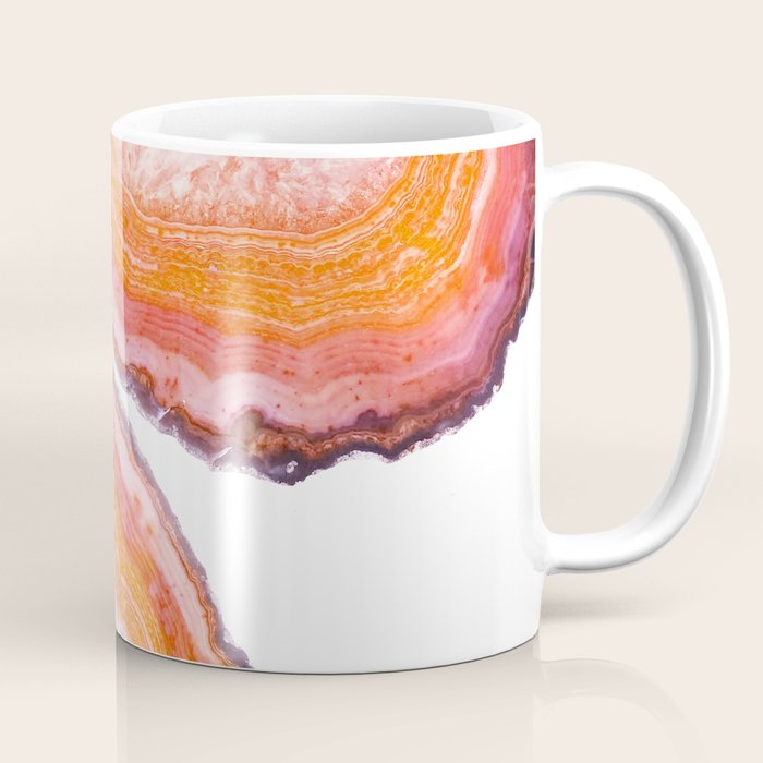 Carnelian Agate Slices Coffee Mug