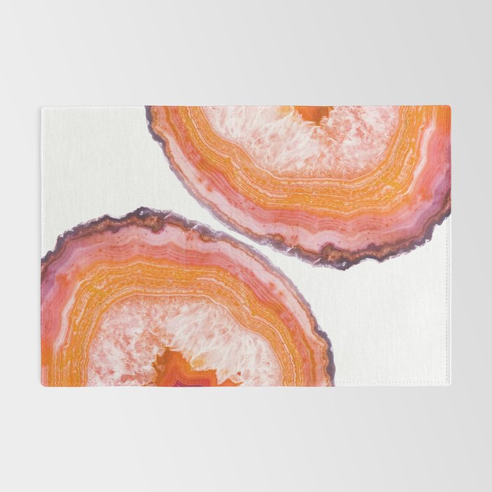 Carnelian Agate Slices Rug Gallery Image 2