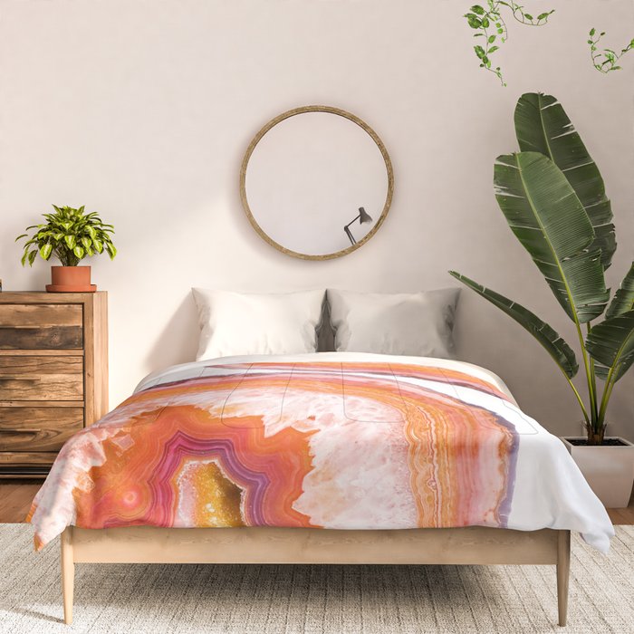 Carnelian Agate Slices Comforter Gallery Image 3