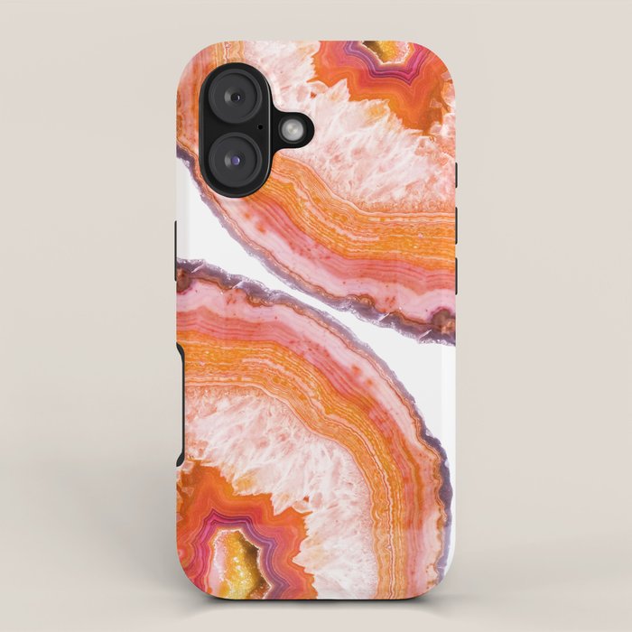 Carnelian Agate Slices iPhone Case Gallery Image 1
