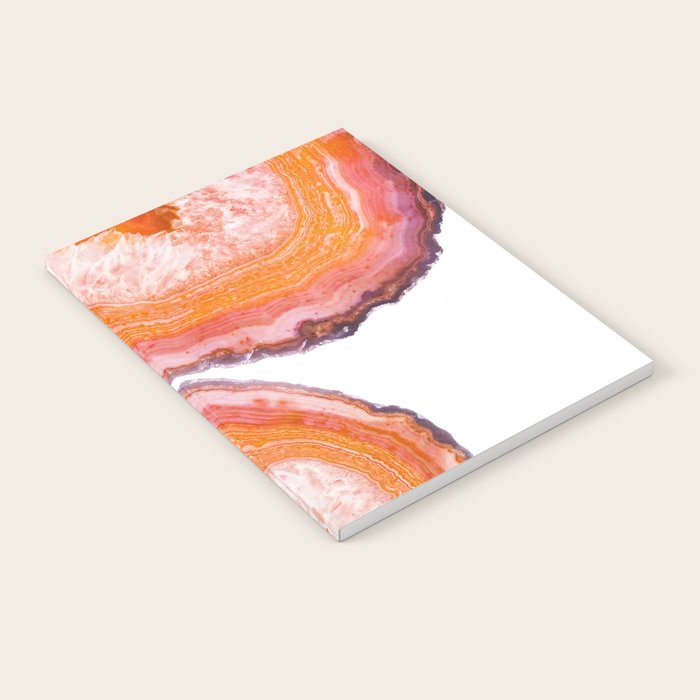 Carnelian Agate Slices Notebook Gallery Image 1