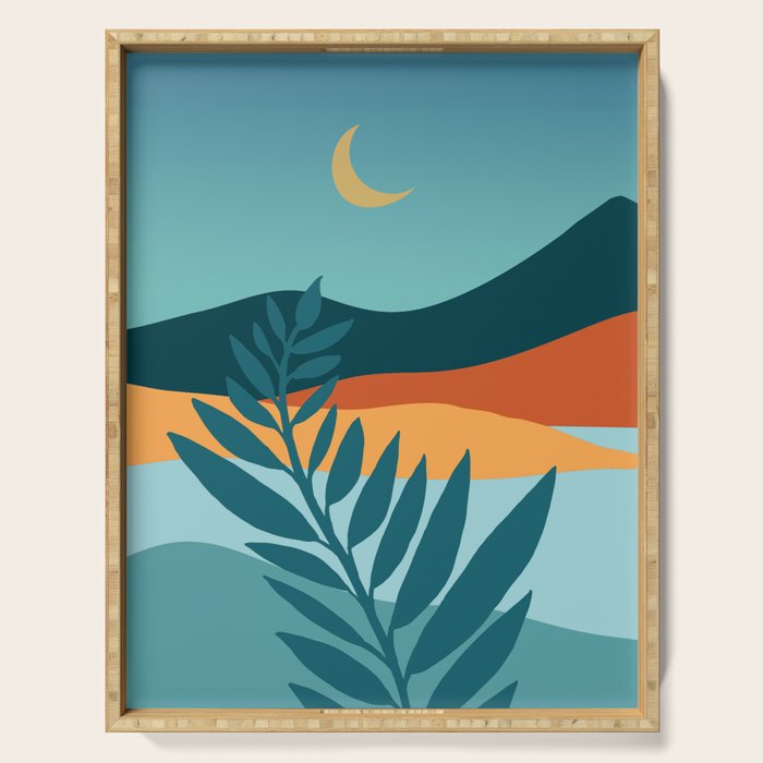 Mediterranean Twilight Serving Tray Gallery Image 1