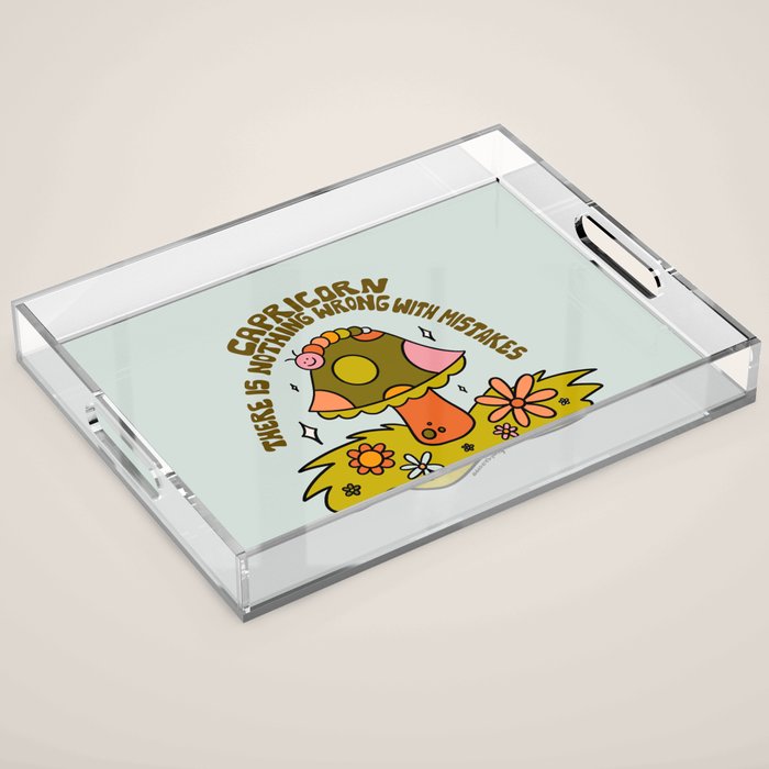 Capricorn Caterpillar Acrylic Tray Gallery Image 1