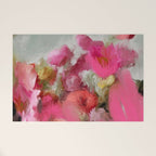 Bouquet floral abstract art Welcome Mat Gallery Image 1
