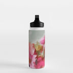 Bouquet floral abstract art Water Bottle Gallery Image 3