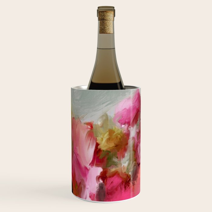 Bouquet floral abstract art Wine Chiller Gallery Image 2