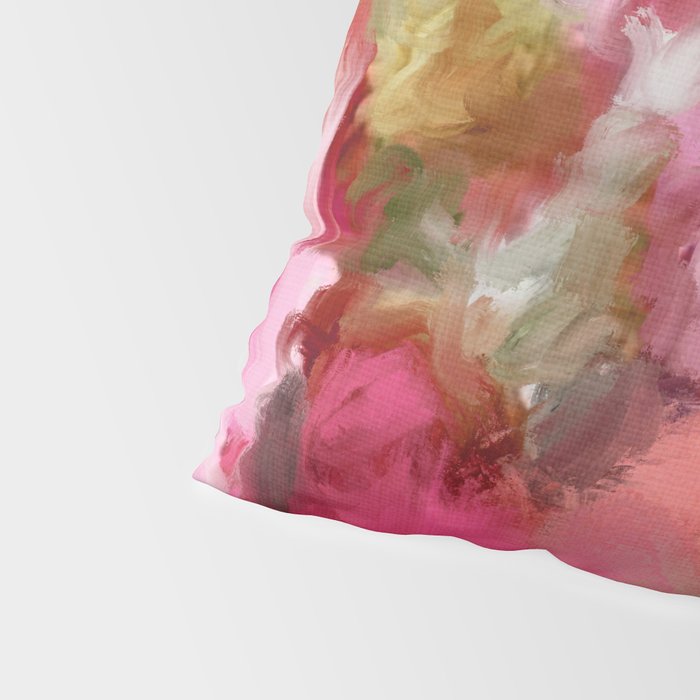 Bouquet floral abstract art Pillow Sham Gallery Image 4