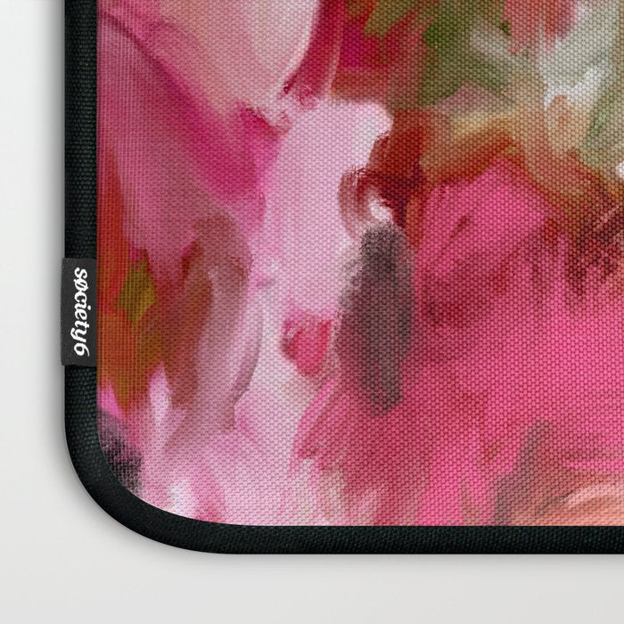 Bouquet floral abstract art Laptop Sleeve Gallery Image 3