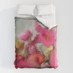 Bouquet floral abstract art Duvet Cover Gallery Image 6