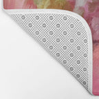 Bouquet floral abstract art Bath Mat Gallery Image 2
