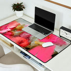 Bouquet floral abstract art Desk Mat Gallery Image 2