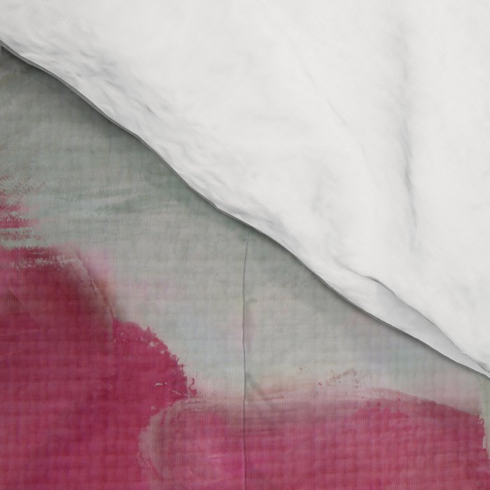 Bouquet floral abstract art Comforter Gallery Image 4