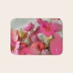 Bouquet floral abstract art Bath Mat Gallery Image 1