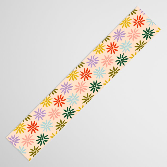 Retro Groovy Sun  Table Runner Gallery Image 3