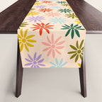 Retro Groovy Sun  Table Runner Gallery Image 1