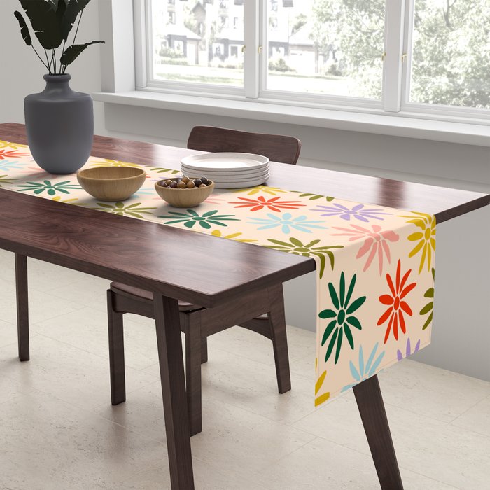 Retro Groovy Sun  Table Runner Gallery Image 2