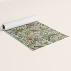 William Morris honeysucklea, Morris floral , No.4, Yoga Mat Gallery Image 2