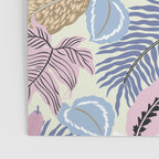 tropical seamless pattern with black leopards Poster Gallery Image 3