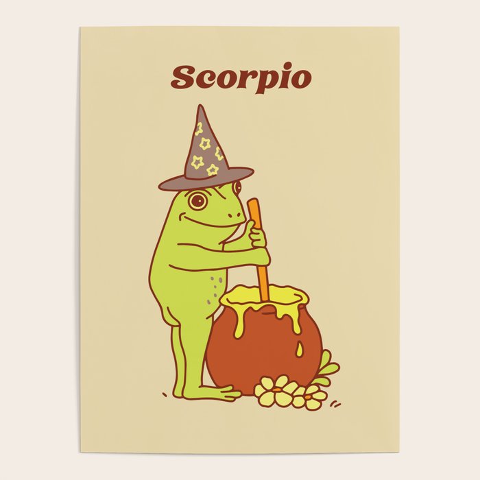 Scorpio Frog Poster Gallery Image 4