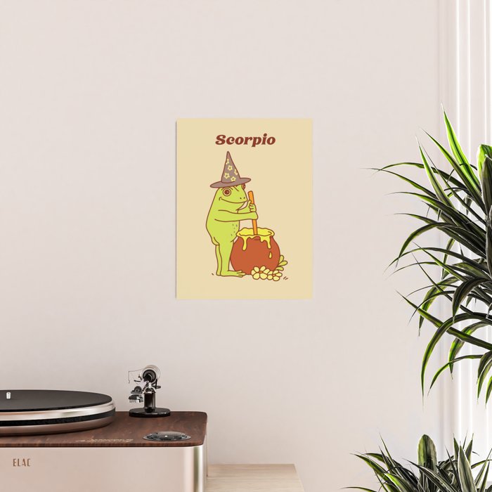 Scorpio Frog Poster Gallery Image 2