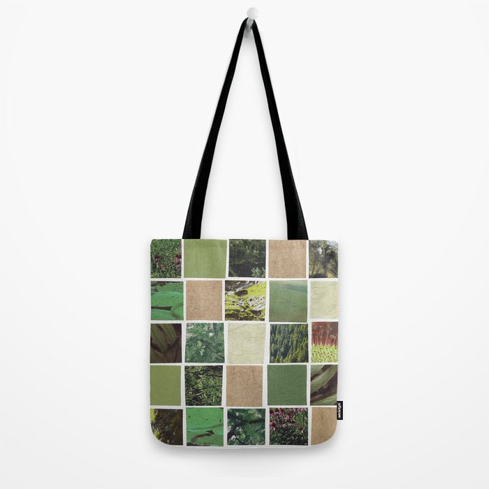 Abstract Paper Collage #2 Tote Bag Gallery Image 2