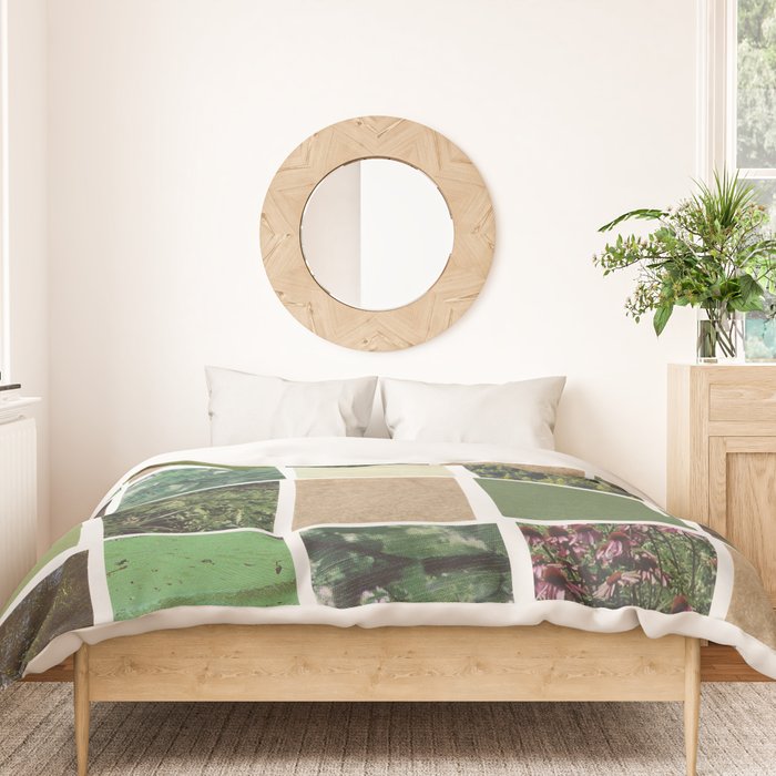 Abstract Paper Collage #2 Duvet Cover Gallery Image 3