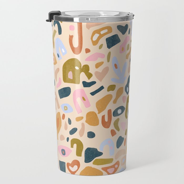 Abstract Paper Cuts Travel Mug Gallery Image 3
