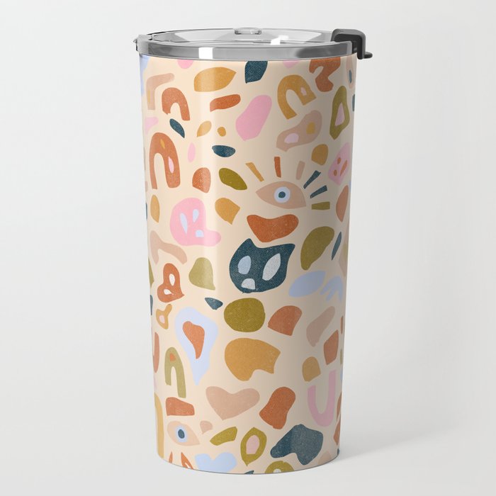 Abstract Paper Cuts Travel Mug Gallery Image 2