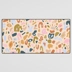 Abstract Paper Cuts Desk Mat Gallery Image 3