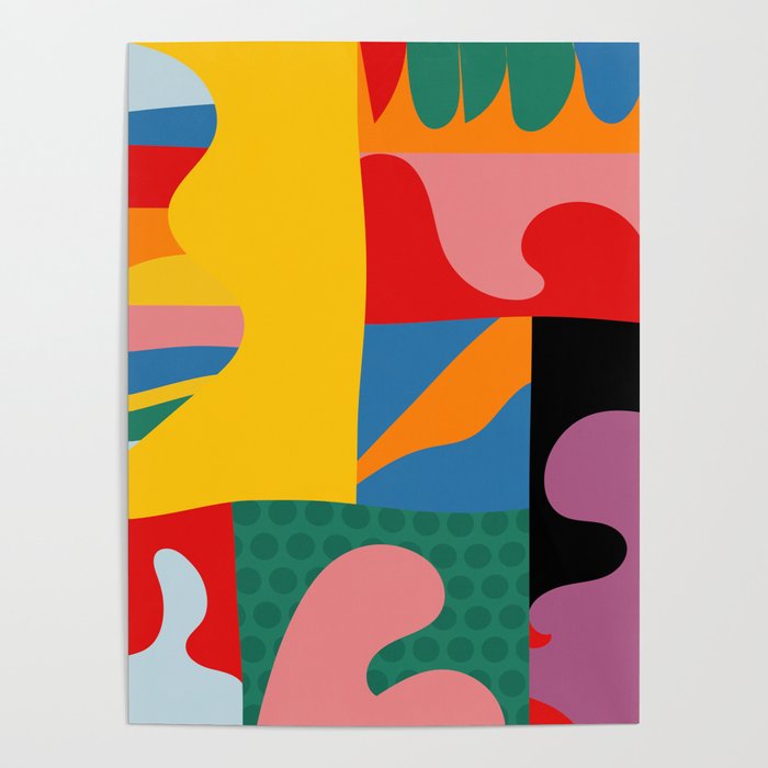 bold abstraction minimal 2 Poster Gallery Image 4