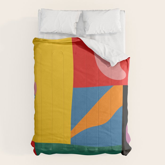 bold abstraction minimal 2 Comforter Gallery Image 6