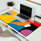 bold abstraction minimal 2 Desk Mat Gallery Image 2