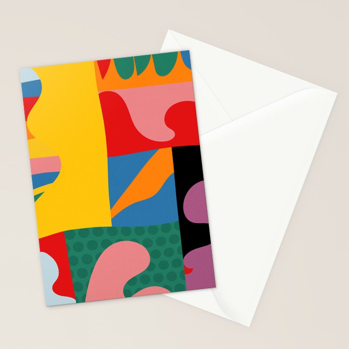 bold abstraction minimal 2 Stationery Card Gallery Image 2