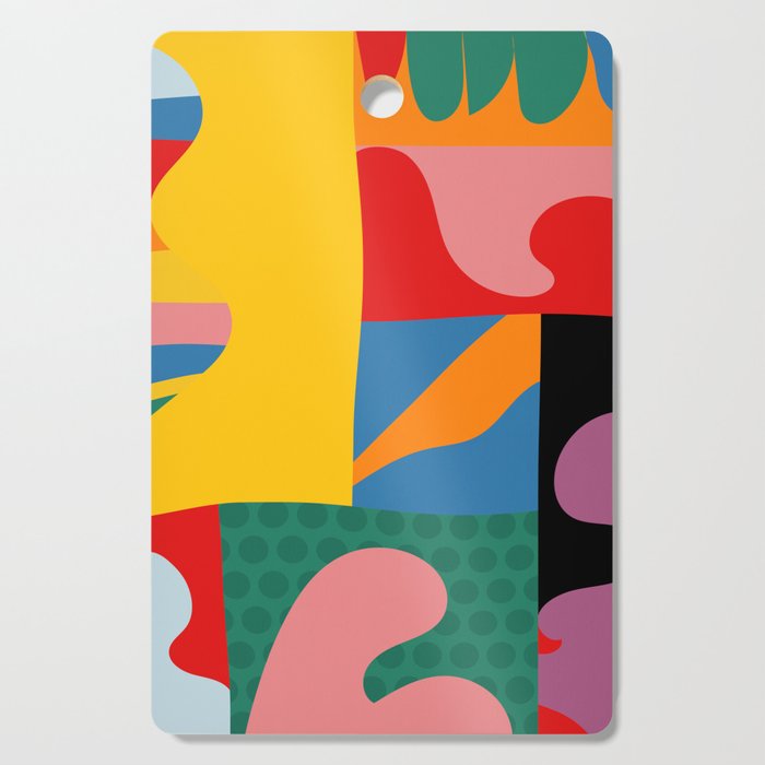 bold abstraction minimal 2 Cutting Board Gallery Image 1
