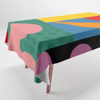 bold abstraction minimal 2 Tablecloth Gallery Image 1