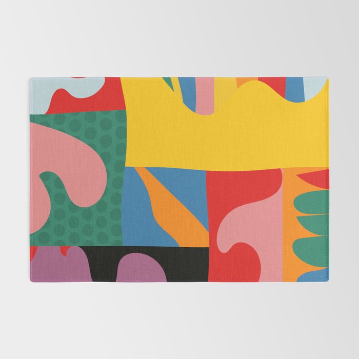bold abstraction minimal 2 Rug Gallery Image 2