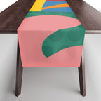 bold abstraction minimal 2 Table Runner Gallery Image 1