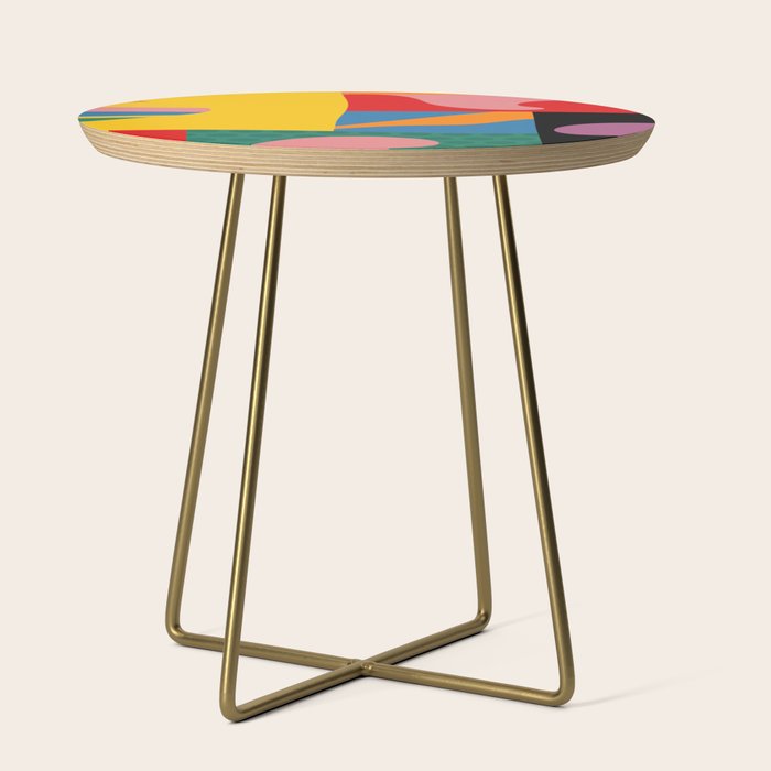 bold abstraction minimal 2 Side Table Gallery Image 1