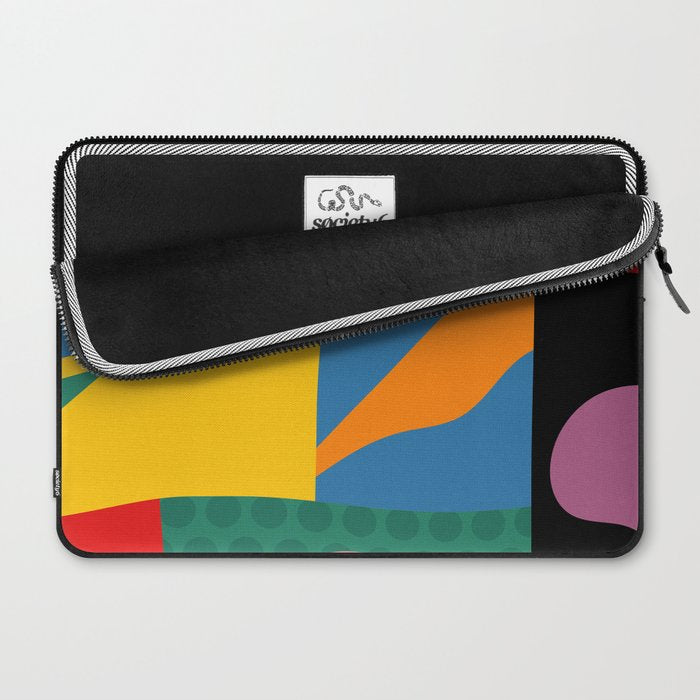 bold abstraction minimal 2 Laptop Sleeve Gallery Image 2