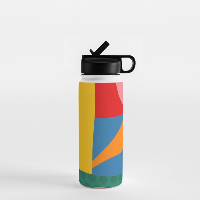bold abstraction minimal 2 Water Bottle Gallery Image 1
