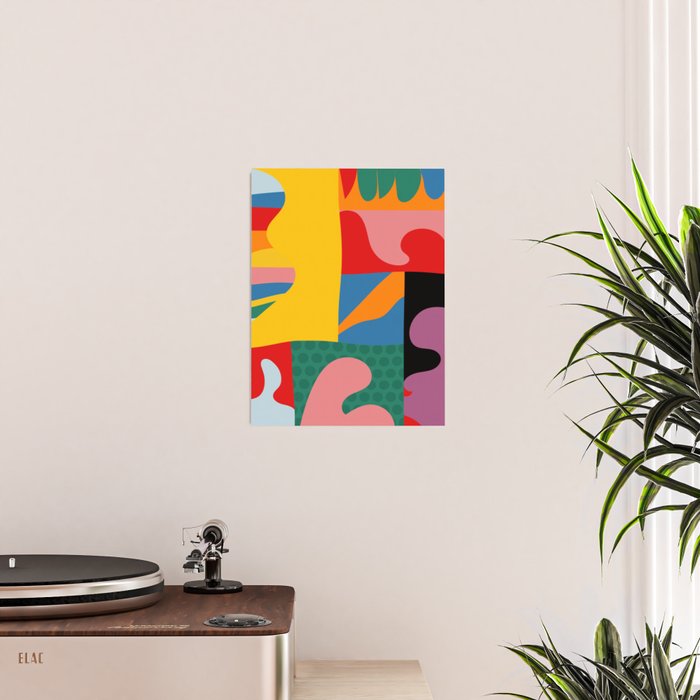 bold abstraction minimal 2 Poster Gallery Image 2