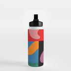 bold abstraction minimal 2 Water Bottle Gallery Image 2