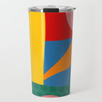 bold abstraction minimal 2 Travel Mug Gallery Image 1