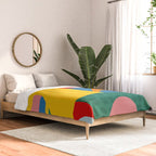 bold abstraction minimal 2 Comforter Gallery Image 2
