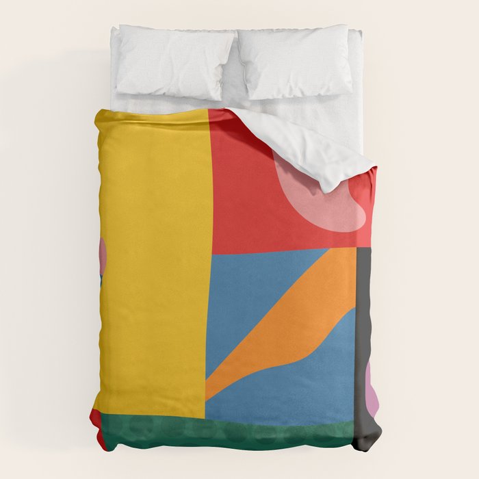 bold abstraction minimal 2 Duvet Cover Gallery Image 6