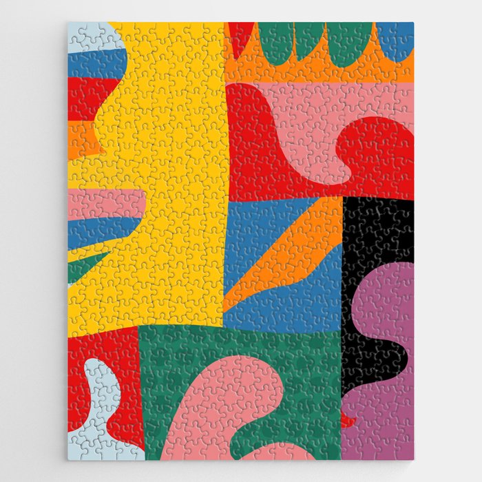 bold abstraction minimal 2 Jigsaw Puzzle Gallery Image 1