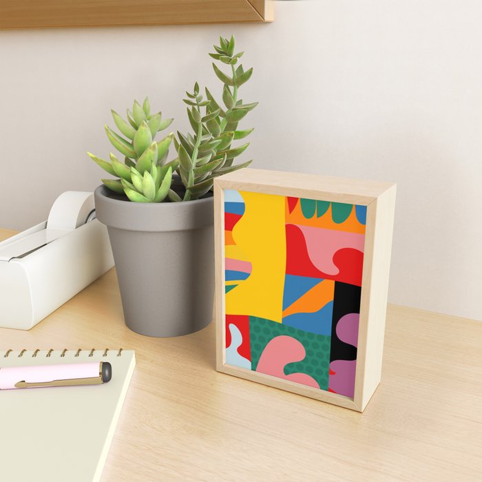 bold abstraction minimal 2 Mini Art Print Gallery Image 2