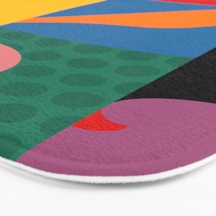 bold abstraction minimal 2 Bath Mat Gallery Image 3