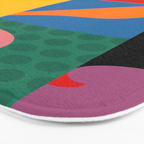 bold abstraction minimal 2 Bath Mat Gallery Image 3